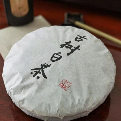 357g Ancient Tree White Moonlight Yunnan Pu'er Tea White Tea Old White Tea Cake