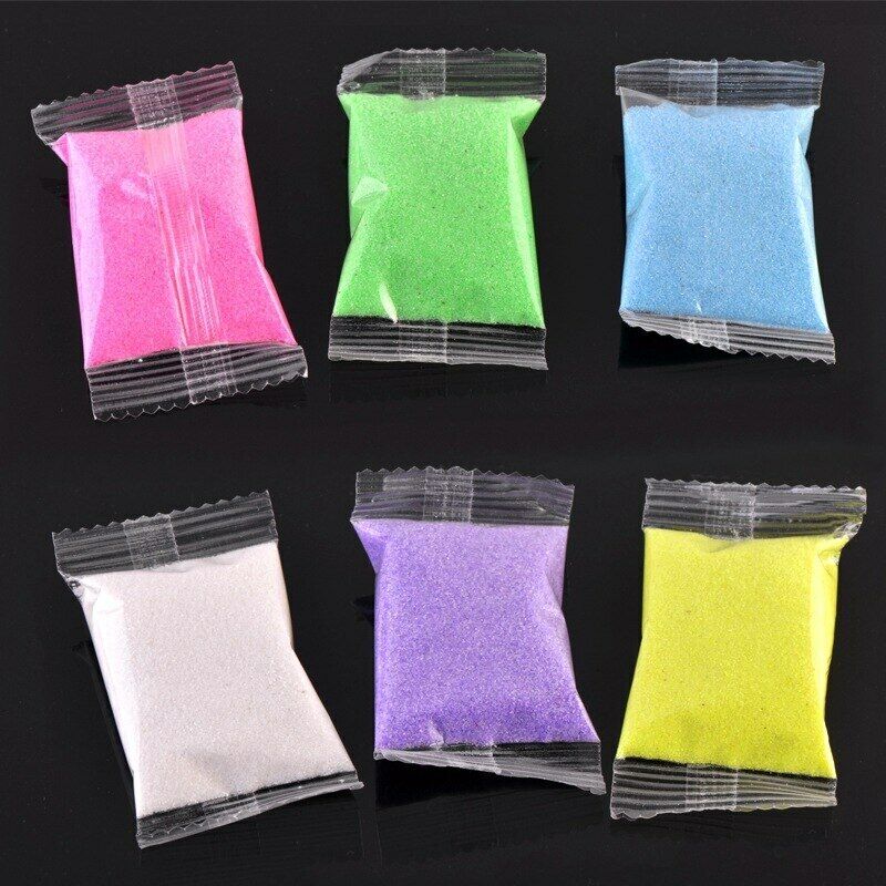 Color Sand 1 Bag Quartz Sand Micro Landscape Ecological Landscape of Sand Bottle