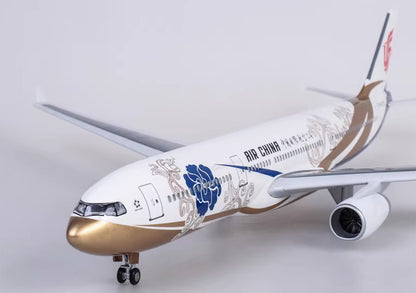 47CM 1:135 Air China AIRBUS A330 Passenger Plane Landing Gears Resin Model