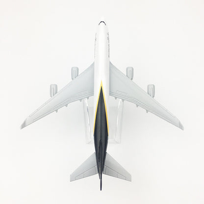 1:400 16cm B747 Air UPS Freighter Airplane Model Alloy Plane Diecast Ornaments