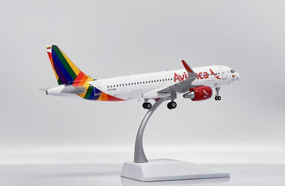 1:200 JC Wings Avianca AIRBUS A320 Passenger Airplane Diecast Aircraft Model