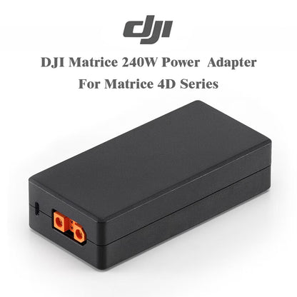 DJI Matrice 240W Power Adapter – Dual SDC/USB‑C, Fast Charge for 4D Series