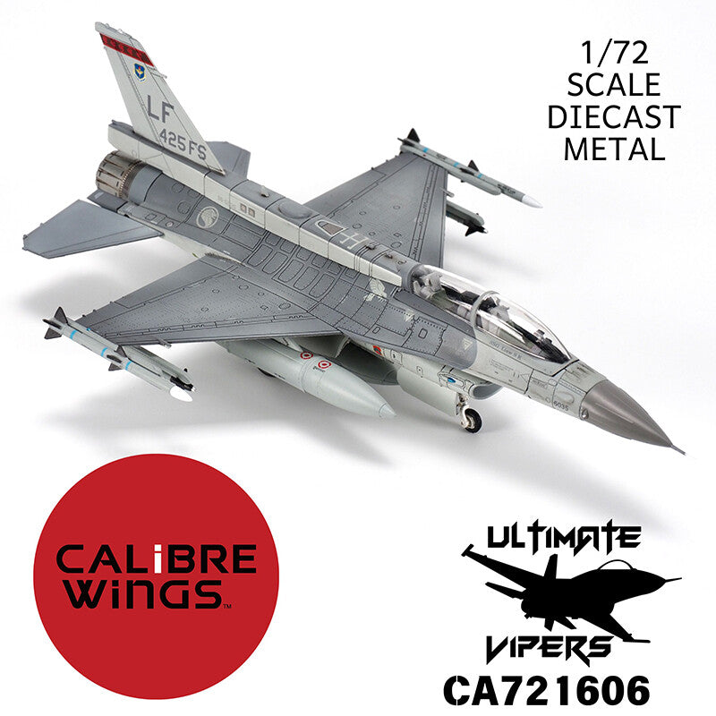 1:72 Calibre Wings RSAF F-16D 425th FS Luke AFB 96-5035 Fighter Diecast Model