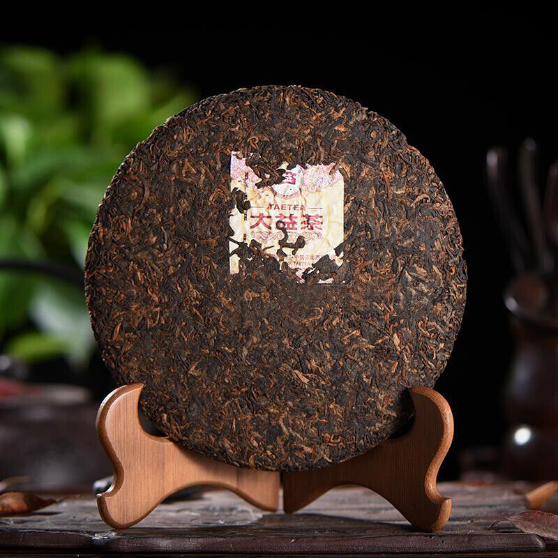 TAETEA 0532 * 2011 Yunnan Dayi Ripe Puer Pu'er Tea Cake 357g High Grade 101