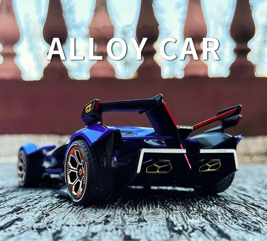 1:24 V12 Vision GT Gran Turismo Alloy Lambor Sports Car Model Diecasts Metal To