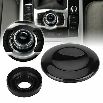 Joystick Control Center Button Cap Cover Knob Replacement For Audi A4 A5 A6 A8