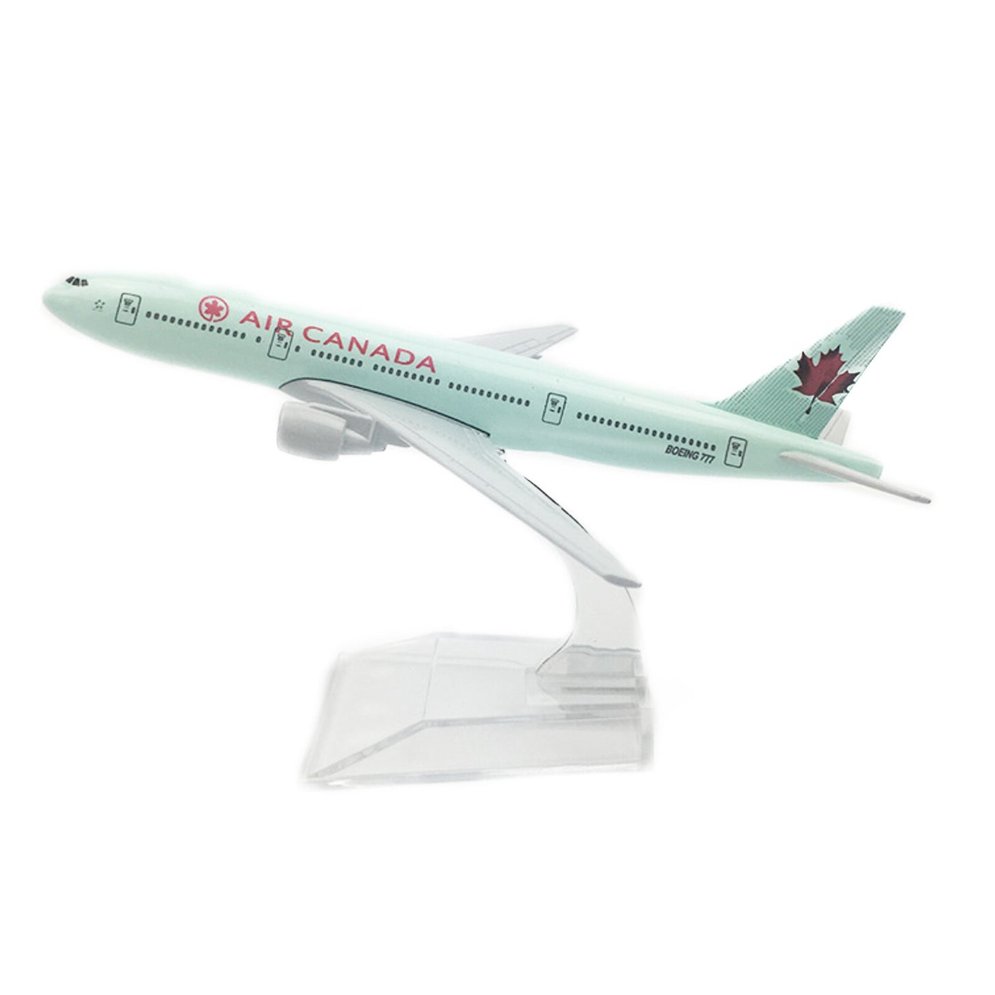 16cm Air Canada B777 Airplane Model 1:400 Simulation Aircraft Airliner Ornaments