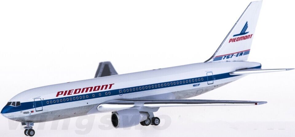 1:400 Aeroclassics PIEDMONT BOEING 767-200 Passenger Airplane Diecast Model