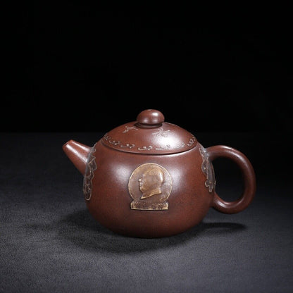 Chinese Yixing Zisha Clay Handmade Exquisite Teapot （西施 底款：蒋蓉）