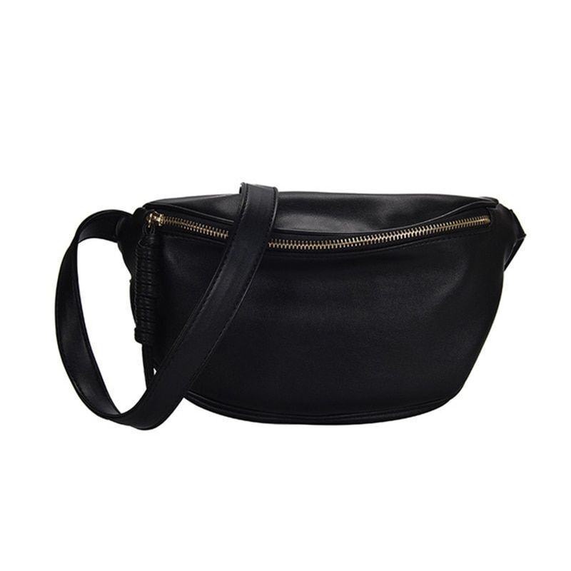 Chain Waist Bag Purse Women Belt Bags Stone Pattern Fanny Pack Fashion 23*17 CM