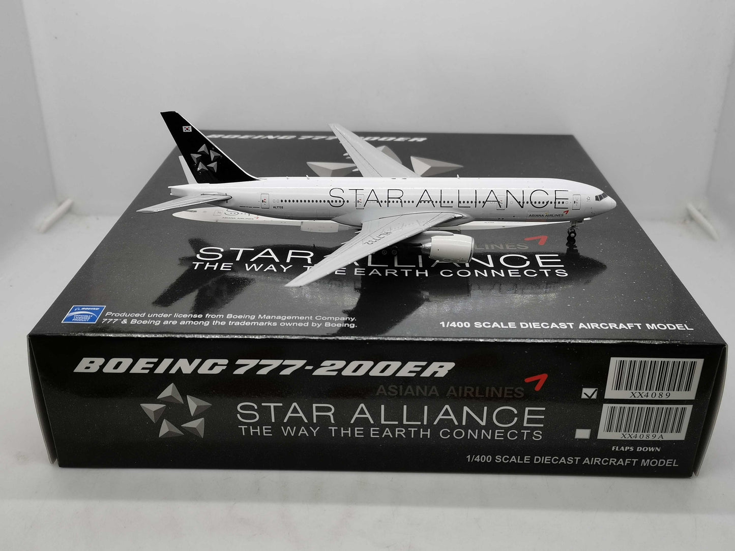 1:400 JC Wings STAR ALLIANCE BOEING 777-200ER Airplane Diecast Aircraft Model