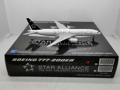 1:400 JC Wings STAR ALLIANCE BOEING 777-200ER Airplane Diecast Aircraft Model