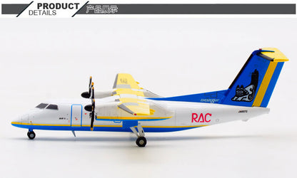 1:200 JC Wings RAC BOMBARDIERC DASH8 Passenger Airplane Diecast Aircraft Model