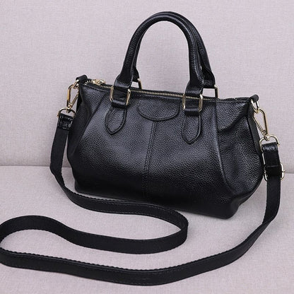 Genuine Leather Crossbody Bags Women Handbag Shoulder Bag Shopping Purse Totes