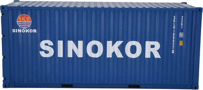 1:20 SINOKOR 20GP Shipping Container Model Abs Resin Toy Home Decoration Gift