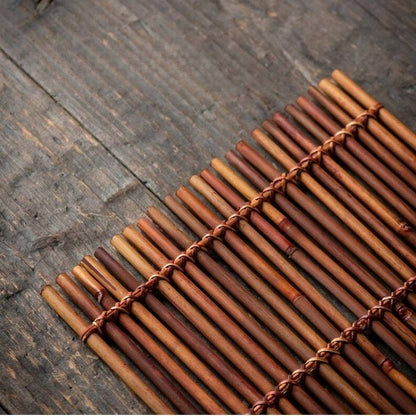 Handmade Bamboo Tera Mat|Tea Coasters|Tea Cushion|Tea Table|Tea Accessories