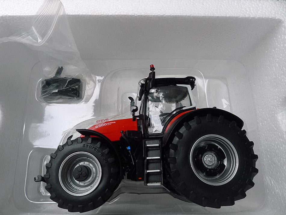 1:32 MARGE Steyr 6300 Terrus CVT Tractor Farm Construction Machine Diecast Model