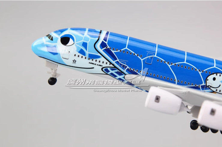 20CM ANA AIRBUS A380 JA381A Passenger Aircraft Diecast Plane Airplane Model