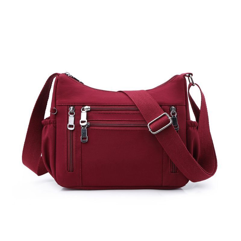 Nylon Messenger Bags Small Handbag Travel Tote Shoulder Purse Crossbody 10*20*26