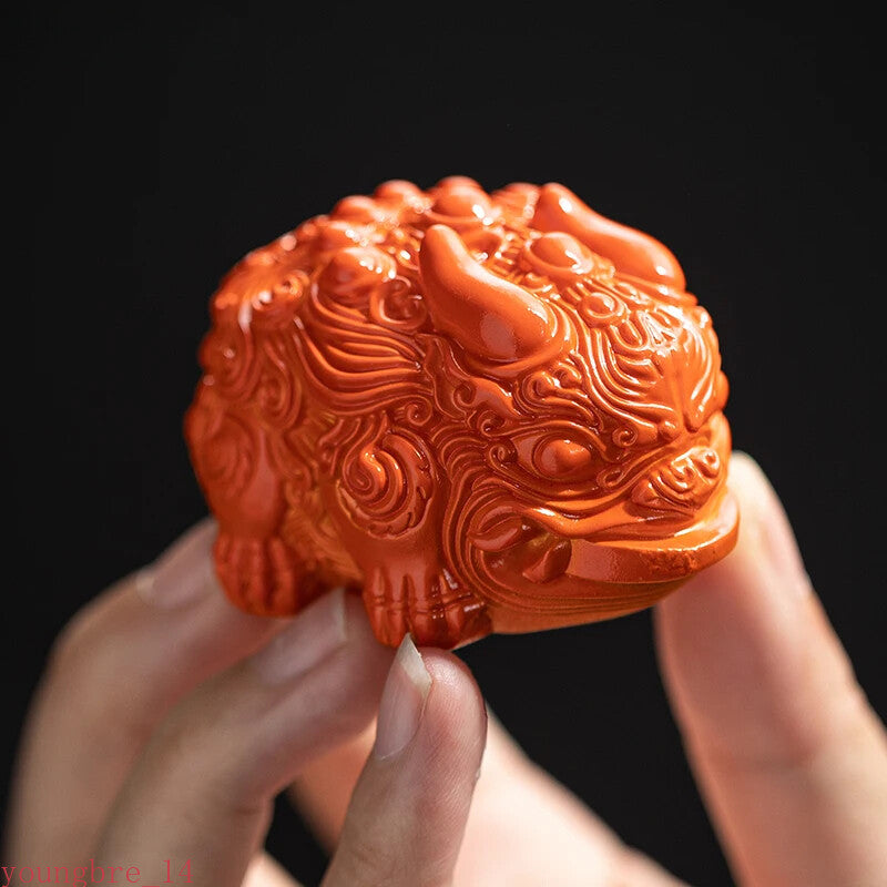 Mini Resin Color-changing Tea Pet Zhaocai Animal Sculpture Tea Table Decoration