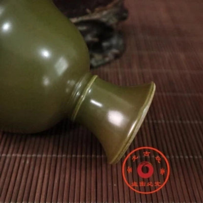 Jingdezhen Imitate Antique Porcelain Tea Goblet Retro Style Collection Decor