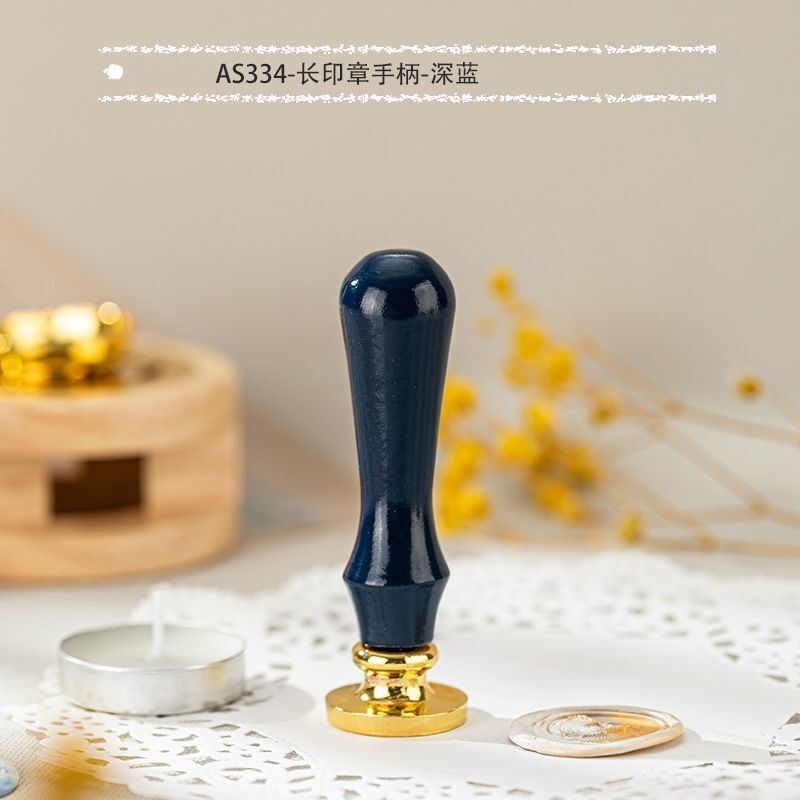 Wax Sealing Stamps Metal Retro Magic College Roman Column Handle DIY Card Making