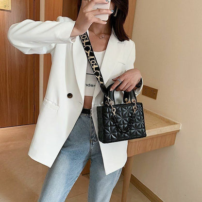 Women's Shoulder Bag Fashion Chain Handbag High Quality Leather Crossbody Purse