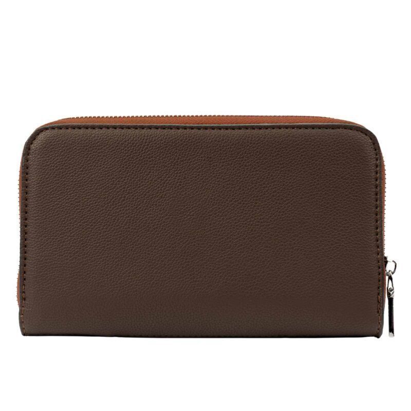 Celela Women Clutch Purse Color-Block Concho Studs Handbag Coin Purse Card Bags