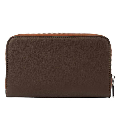 Celela Women Clutch Purse Color-Block Concho Studs Handbag Coin Purse Card Bags
