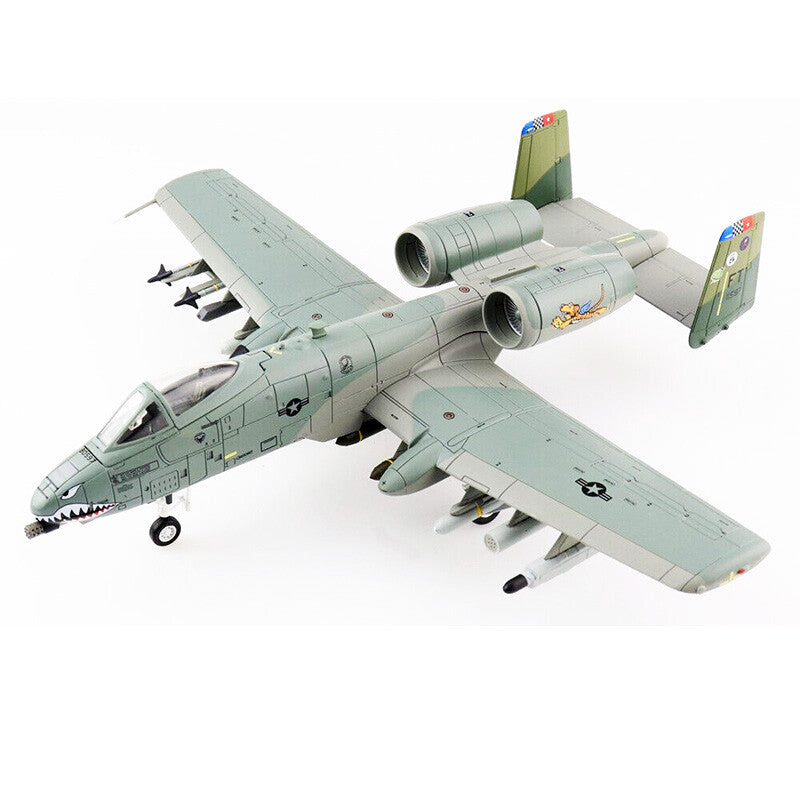 HM American A10 Attack aircraft Model A-10C 75th Fighting Tiger Shark Squadron