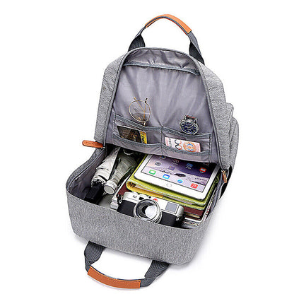 Men Backpack Casual Business Notebook Bag Light 15.6-inch Laptop Bag Anti-theft