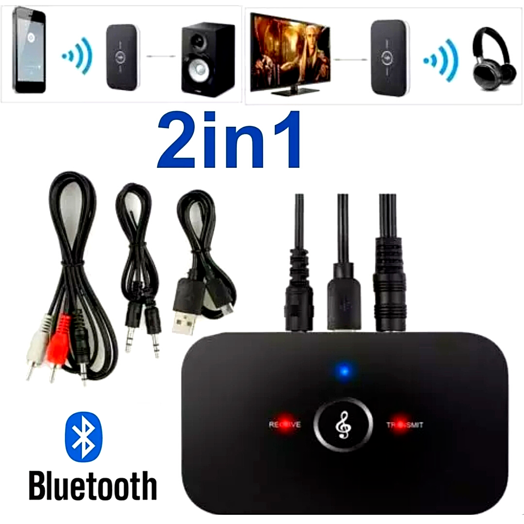 Transmisor Receptor Inalambrico Bluetooth Adaptador Recividor de Audio Bluetooth