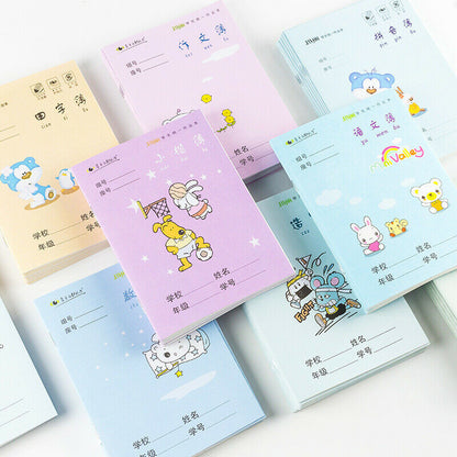 30Pcs Chinese exercise book for character practicing writing book Pinyin Tian Zige Primary school students homework book