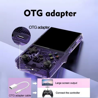 R39 Max 4.0 Inch IPS OCA Screen Open Source Retro Handheld Game Console