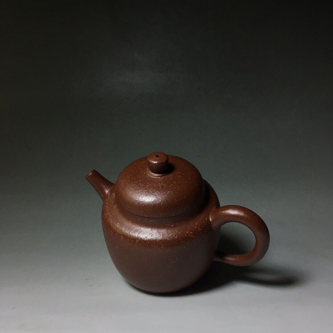 Chinese Yixing Zisha Clay Handmade Exquisite Teapot （徳种 底款：陈菊芳）