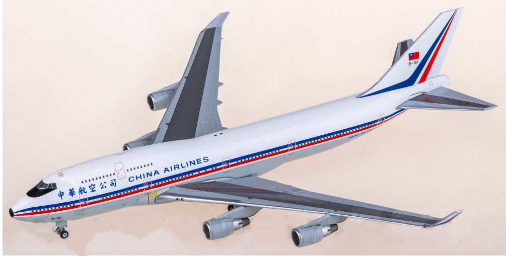 1:400 Kylin China Airlines Boeing 747-400 Passenger Airplane Diecast Model