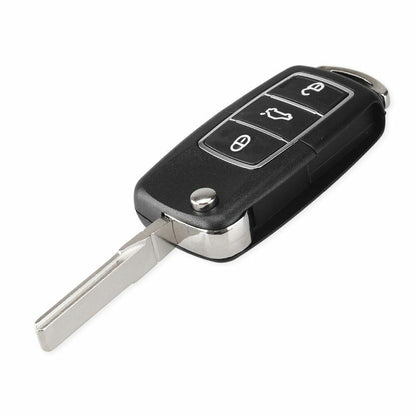 Car Key Shell For Volkswagen VW Jetta Golf Passat Skoda Flip Fold B5 B6 Beetle