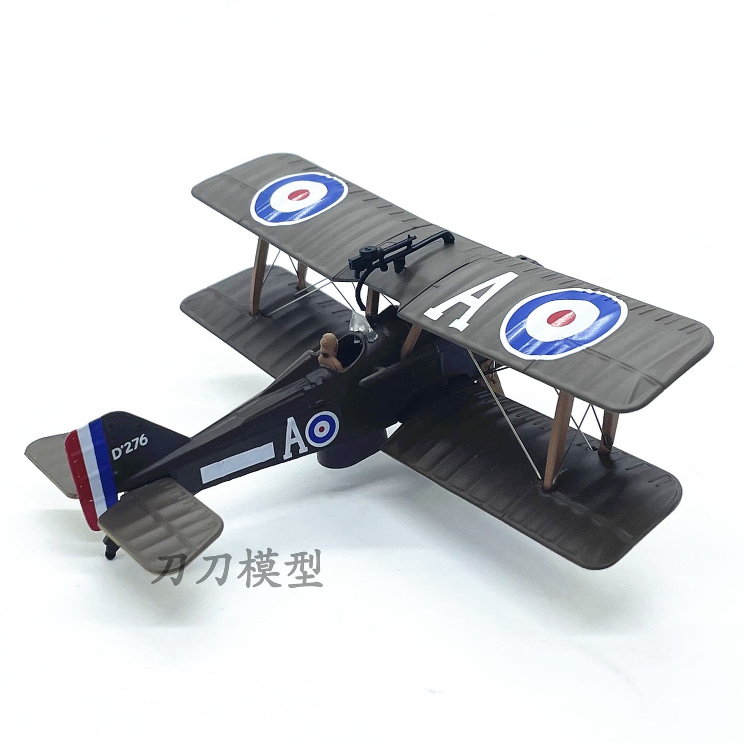 1/72 Scale World War I British Fighter SE.5a Camel Biplane Alloy Fighter Model