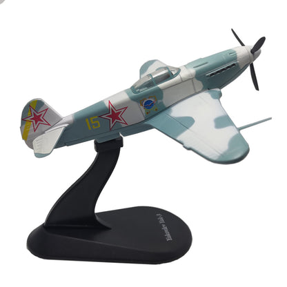 1/72 Alloy WWII Soviet Yak-3 Fighter Military Aircraft Model With Display Stand