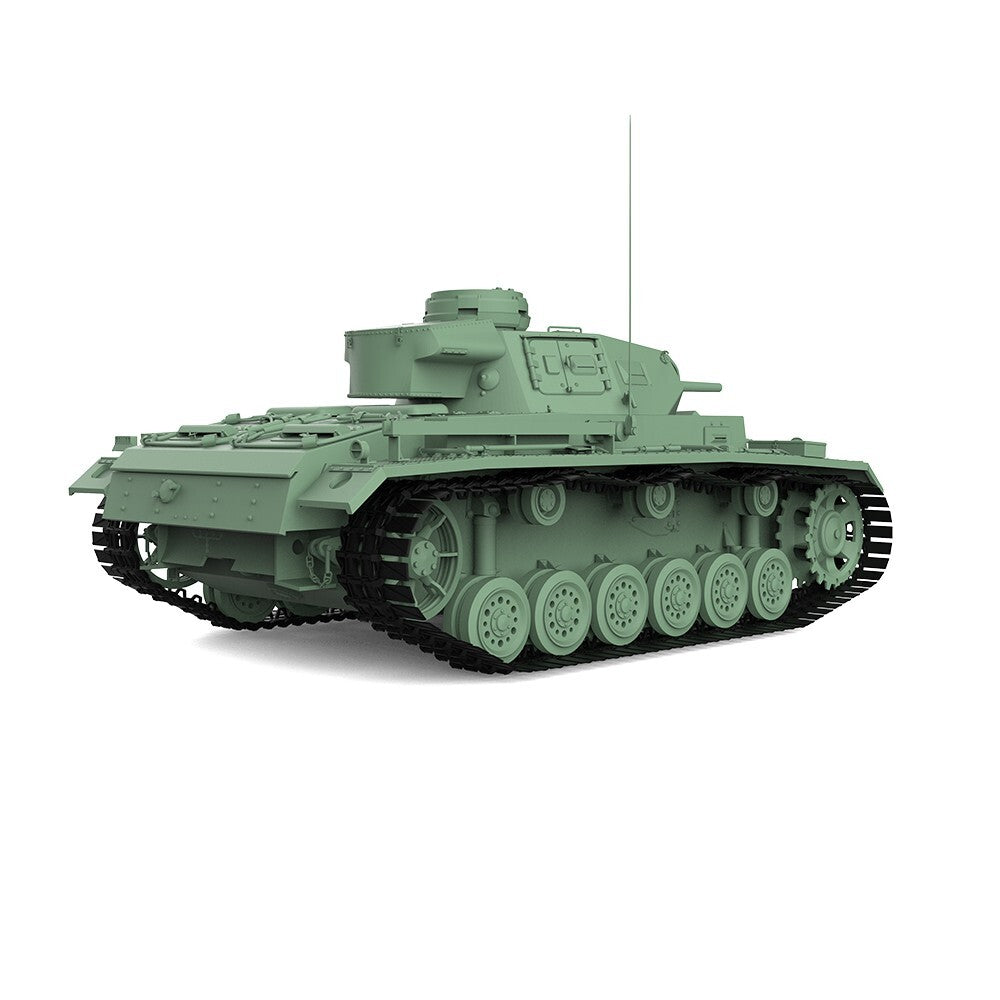 SSMODEL SS72713 1/72 25mm Military Model Kit Pz.Kpfw.III Ausf.J