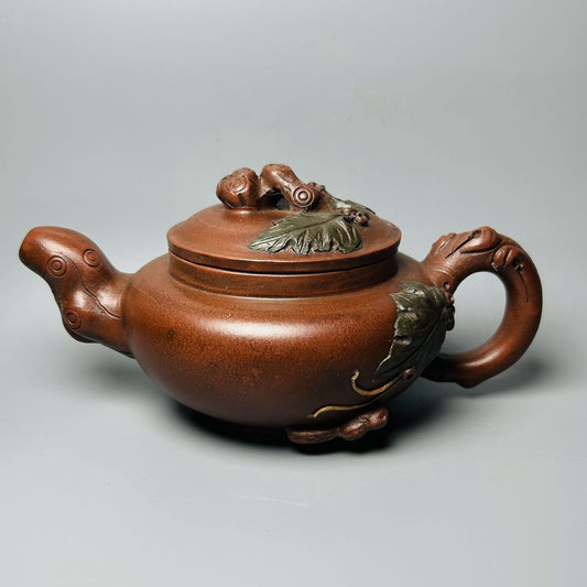 Vintage Chinese Yixing Purple Clay Teapot Zisha Ceremony Teaware Collection Rare