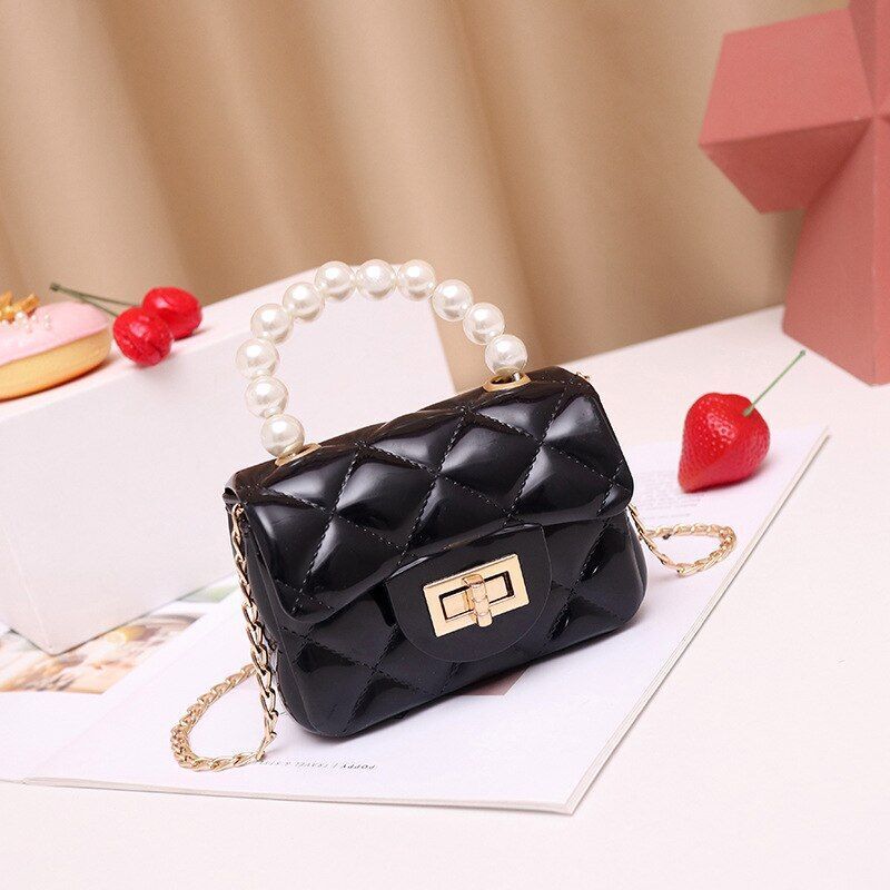 Handbag Synthetic Leather Small Shoulder Bags Cosmetic Little Square Chain Purse