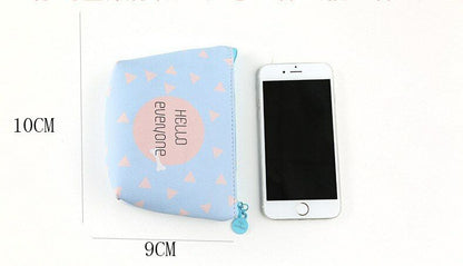 Lady Fruits Pouch Bag Small Wallet PU Leather Women's Cash Money Card Coin Purse