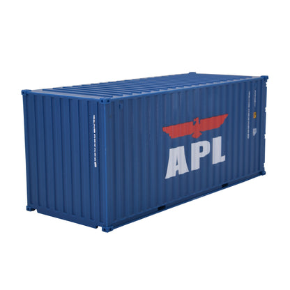 1:35 APL 20GP Shipping Container Model Plastic Office Home Decorate Toy