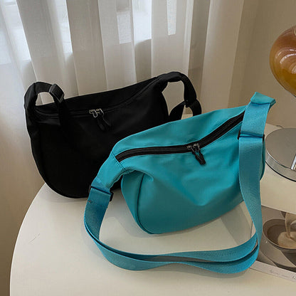 Large-capacity Dumpling Bag Messenger Crossbody Bag Oxford Cloth Shoulder Bag