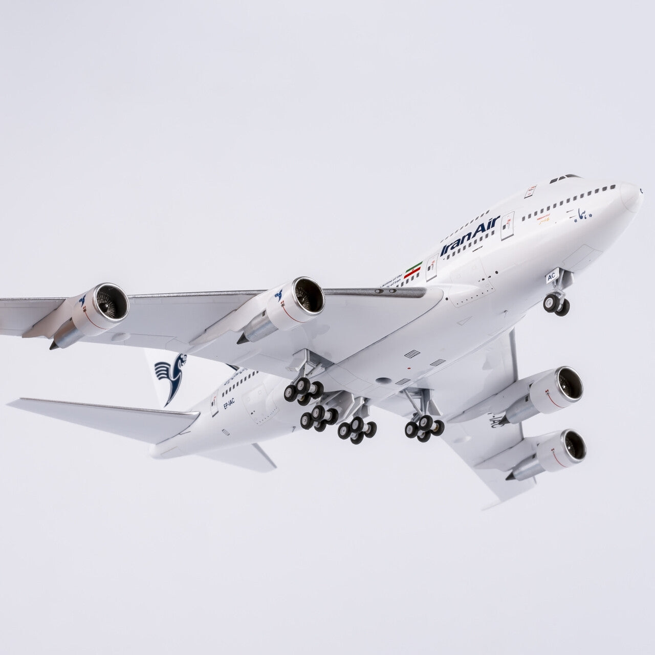 1:400 NG Models Iran Air B747SP Last Flight EP-IAC Plane Diecast Aircraft Model