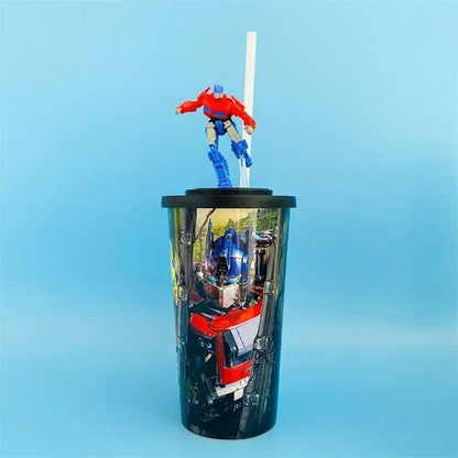 Transformers Rise of The Beasts Movie Optimus Prime Topper Cup Popcorn Bucket