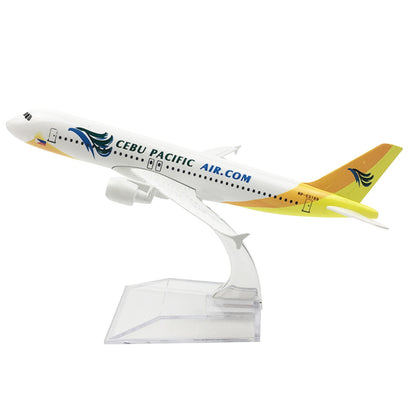 1:400 16cm A320 CEBU PACIFIC AIR Airplane Model Alloy Plane Diecast Ornaments
