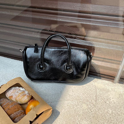 Small Bag Two Shoulder Straps Bag Crossbody Purse Versatile Handbag Shoulder 1PC