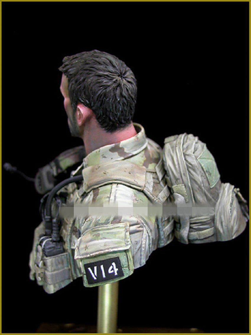 1/10 resin figure bust model garage kit US Navy Seal Soldier Bust 108 resin kit